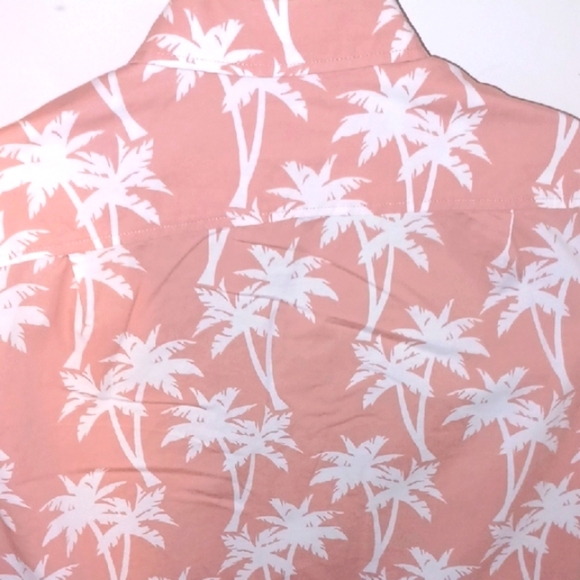 Goodfellow & Co Orange and White Casual Button Down Shirt, XL - Picture 9 of 9